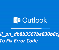 [pii_pn_db8b3567be830b8c] Error Code of Outlook Mail with Solution